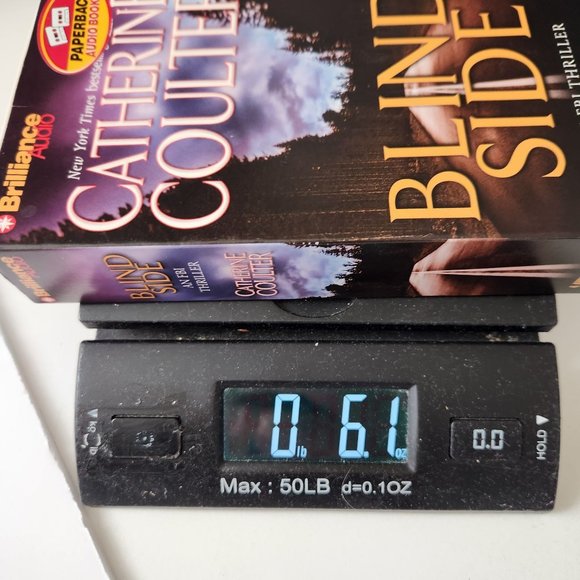 Catherine Coulter Blind Side Audio Cassette FBI Thriller 4 Tapes Brilliance Audi - Picture 6 of 6
